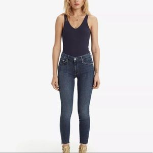 Mother Women's Size 27 Ankle Skinny Jean Mid Rise